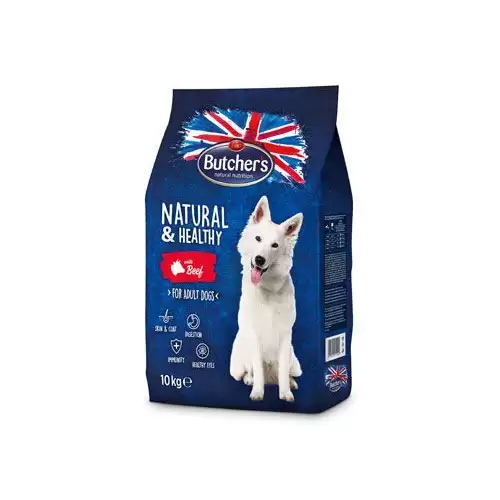 Butcher's Dog Natural&Healthy Dry s hovězím masem 10kg