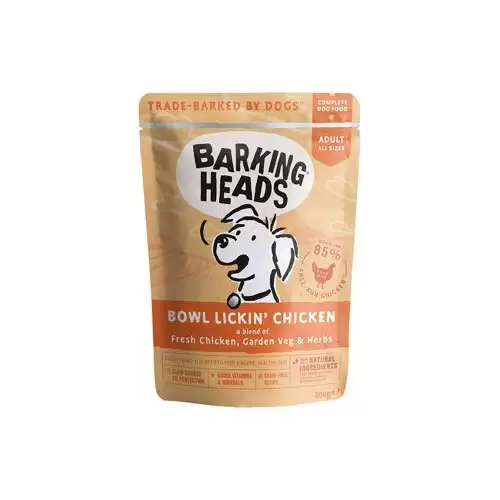 BARKING HEADS Bowl Lickin’ Chicken kapsa 300g