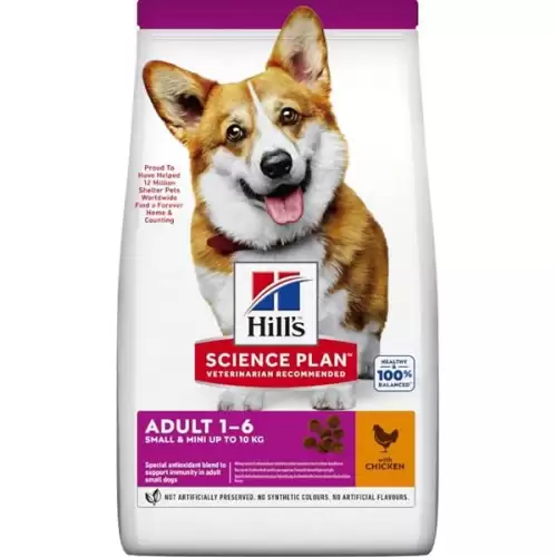  Hill's Science Plan Canine Adult Small & Mini Chicken 10 kg