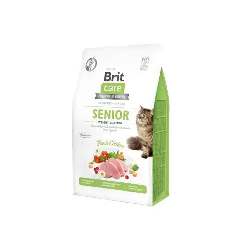 Brit Care Cat GF Senior Weight Control 0,4kg