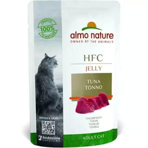  Almo Nature cat kaps. Jelly-tuňák 55g