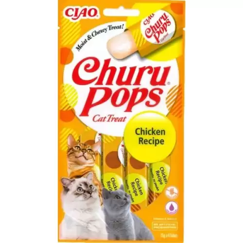  Inaba Churu Pops cat snack kuře 4x15 g