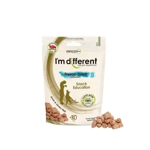 I´M DIFFERENT SNACK výcvikový mrazem sušený pamlsek, 40 g
