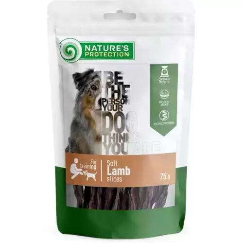 Nature's Protection Dog snack jehněcí proužky 75 g