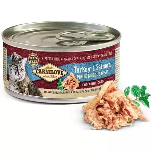  Carnilove Cat WMM konz. Turkey & Salmon 100 g