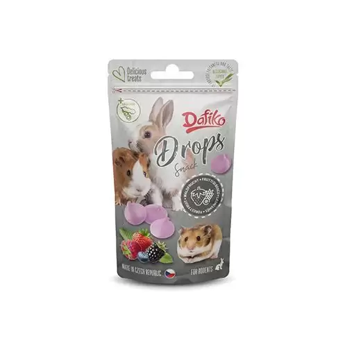 Dafiko drops pro hlodavce lesní směs 75g