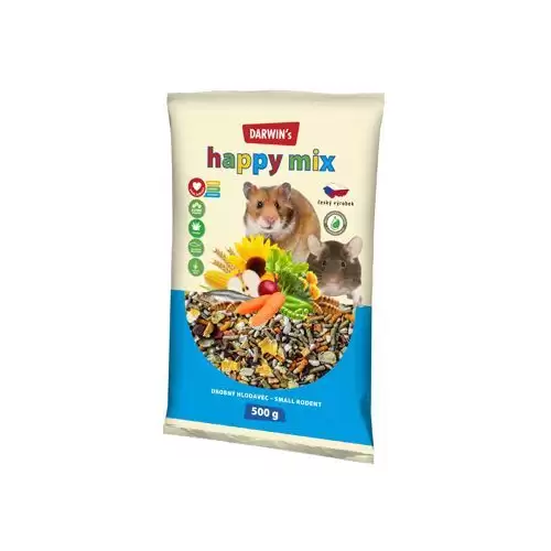 Darwins Happy Mix drobný hlodavec 500g
