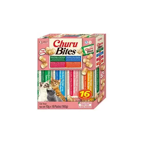 Churu Cat BOX Bites Chicken wraps Variety 16x10g
