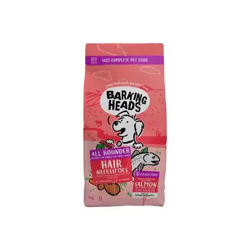 BARKING HEADS All Hounder Hair Necessities Salmon 12kg