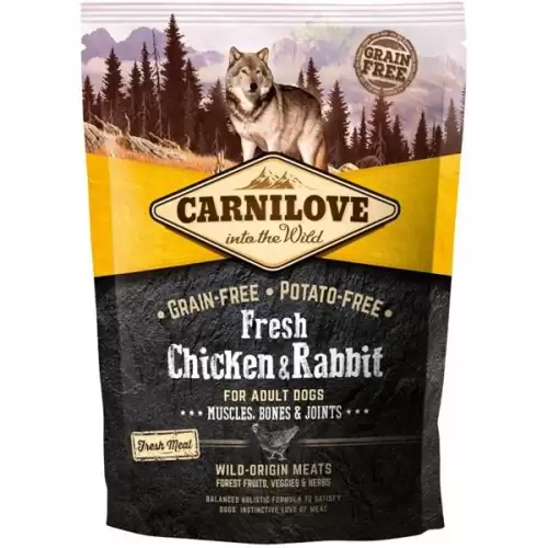  Carnilove Dog Fresh Chicken & Rabbit 1,5kg