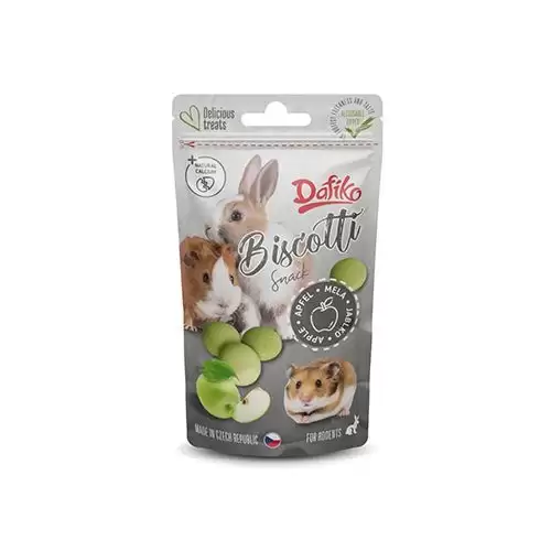 Dafiko piškoty pro hlodavce jablko 25g