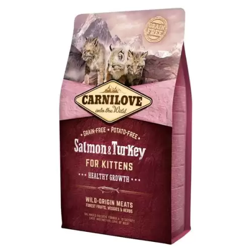  Carnilove Cat Kitten Salmon & Turkey Grain Free 2 kg