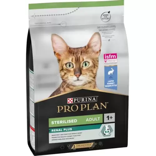  Pro Plan Cat Adult Sterilised Renal Plus králík 3 kg