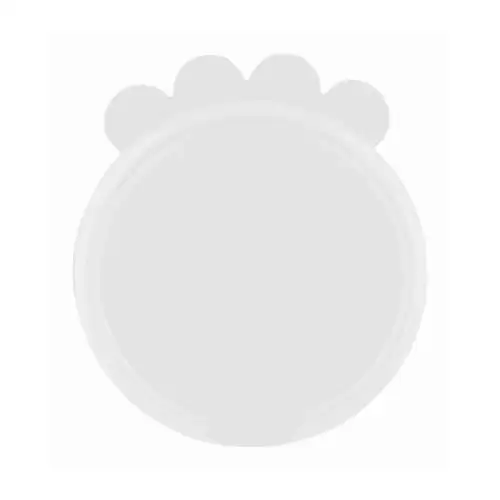 Víčko na konzervy, silikonové malé 7,6 cm/2 ks transparentní