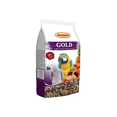 Avicentra Velký papoušek Gold 850g