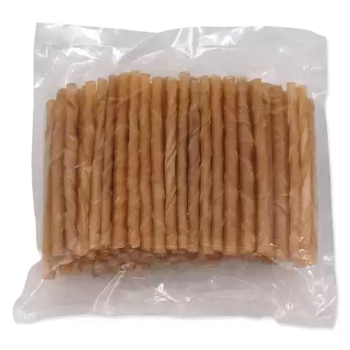 Pochoutka Rasco tyčinka bůvolí kroucené 12,5 cm 100ks 