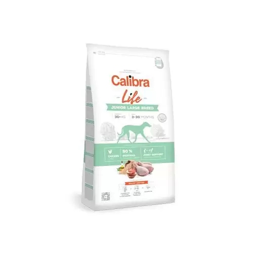 Calibra Dog Life Junior Large Breed Chicken 3 x 12kg