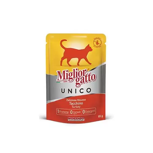 Morando Miglior Gatto Unico kapsa pro kočky krůtí 85g