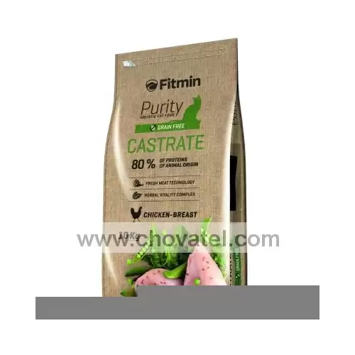 Fitmin cat Purity Castrate 2 x 10kg