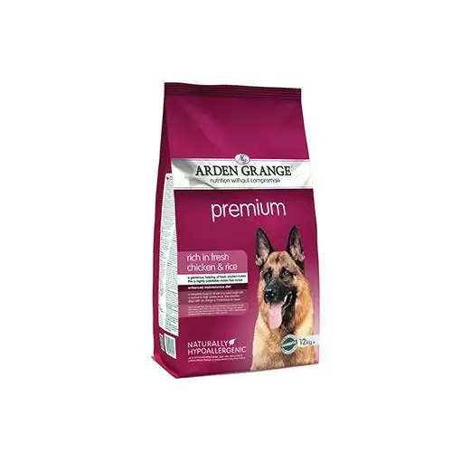 Arden Grange Dog Adult Prem.rich fresh Chick&Rice12kg