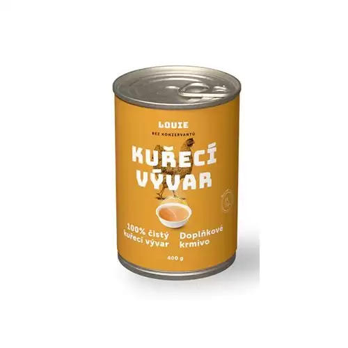 Louie Dog konz. Kuřecí vývar 400g