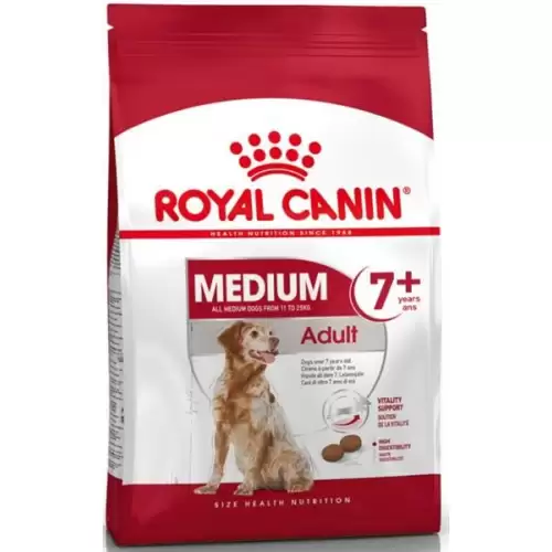  Royal Canin - Canine Medium Adult 7+ 15 kg