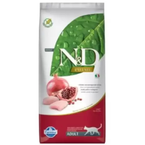  N&D PRIME Cat GF Chicken & Pomegranate Adult 10 kg