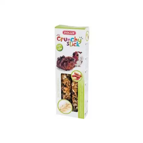 Pochoutka CRUNCHY STICK morče arašídy/oves Zolux