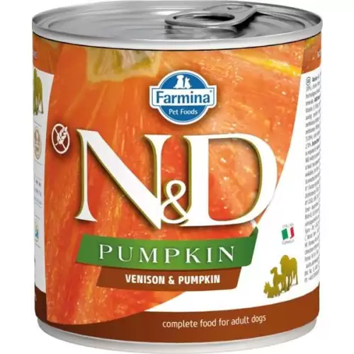  N&D PUMPKIN Dog konz. Venison & Pumpkin 285 g