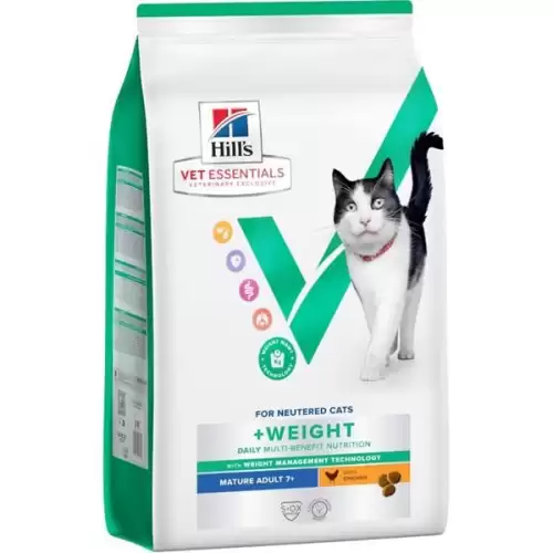  Hill's VetEssentials Feline WEIGHT Adult 7+ Chicken 1,5 kg