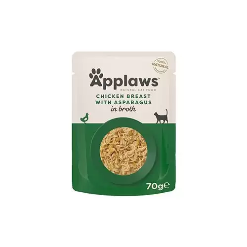 Applaws Cat kapsa Adult Broth kuř.prsa s chřestem 70g