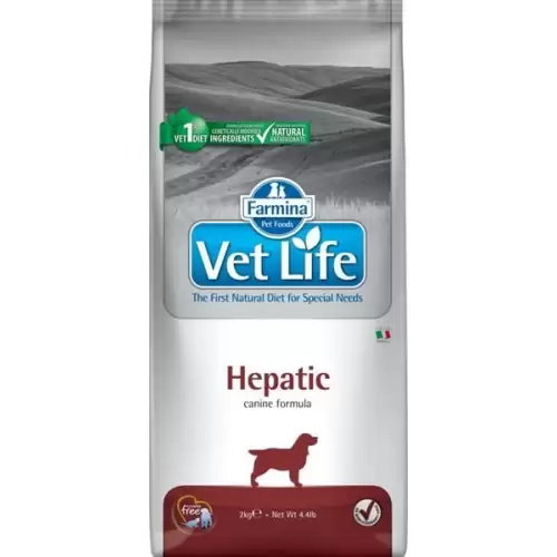  Vet Life Natural Canine Hepatic 2 kg