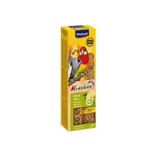 Vitakraft Bird Kräcker Korela/Parrot kiwi+citr tyč 2ks