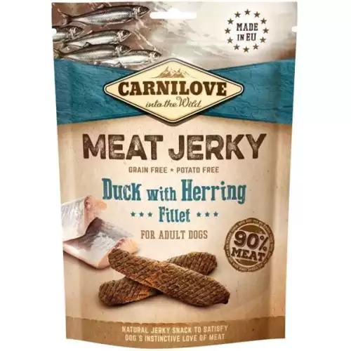  Carnilove Dog Jerky Duck & Herring Fillet 100 g