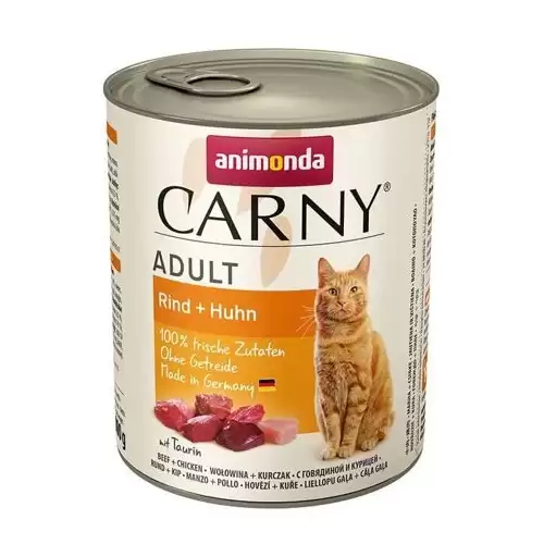 ANIMONDA konzerva CARNY Adult - hovězí, kuřecí 800g