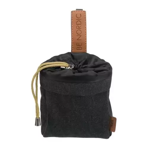 BE NORDIC pamlskovník/zásobník na sáčky na trus, o 10 × 14 cm, černá 