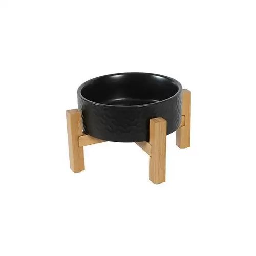 Miska keramická KERAMO SOLO 300ml černá Zolux