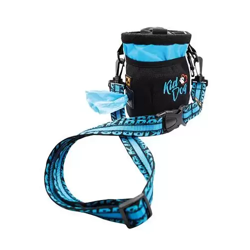 Multifunkční pamlskovník KIDDOG 3 v 1, tyrkysově modrá