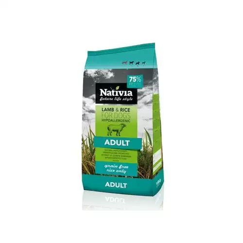 Nativia Dog Lamb & Rice 15kg