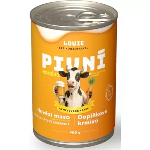  Louie konzerva pro psy - Pivní hovězí 400 g