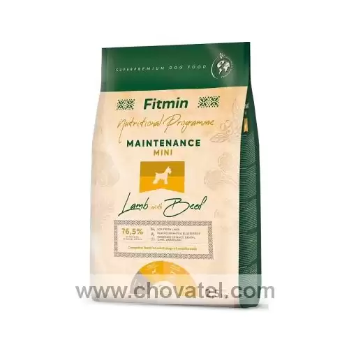 Fitmin dog Mini Maintenance Lamb Beef 2,5kg