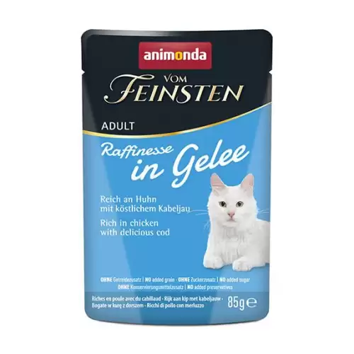 ANIMONDA VF Raffinesse in Jelly - kuře a treska , 85 g