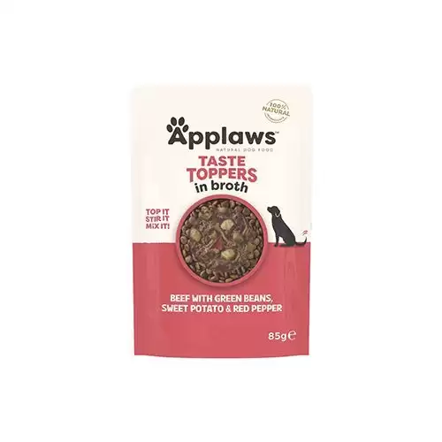 Applaws Dog kapsa Toppers Broth hovězí s batáty 85g
