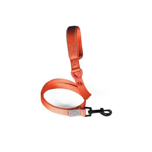 Vodítko pes PREMIUM nylon 15mm/1,2m tm.oranž. Zolux