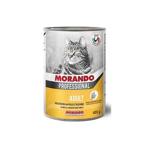 Morando Professional konz.pro kočky kuřecí,krůtí 405g