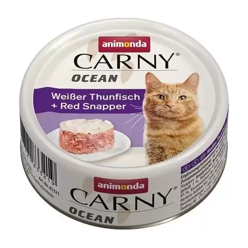 ANIMONDA konzerva CARNY OCEAN - tuňák+red snapper 80 g