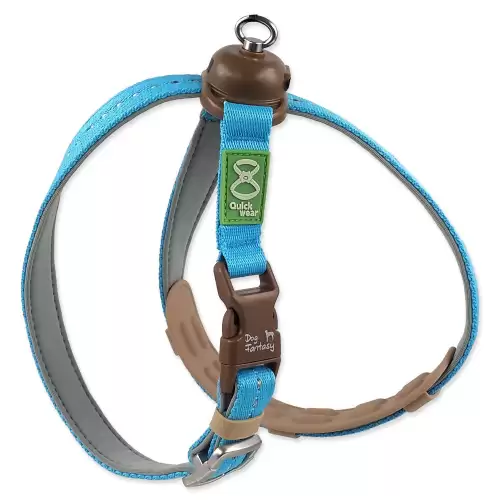 Postroj Dog Fantasy LED 8'Style nabíjecí  S/M 90cm