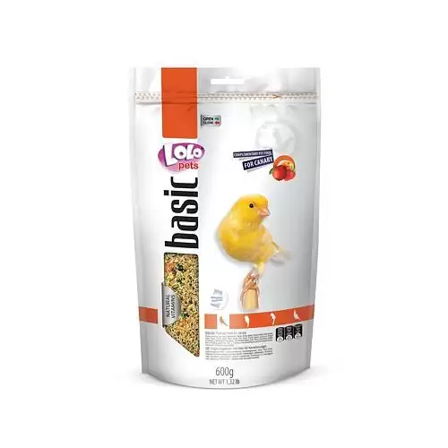 LOLO Foody ovocné krmivo pro kanárky 600 g Doypack