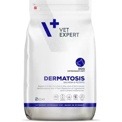  VetExpert VD 4T Dermatosis Dog Salmon&Potato 2 kg