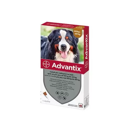 Advantix Spot-on 1x6ml pro psy 40-60kg